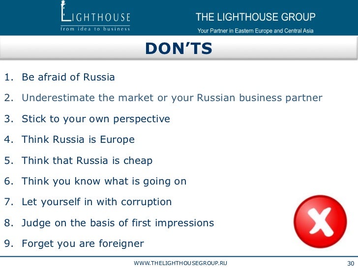 russian business etiquette (dos and donts) russian culture